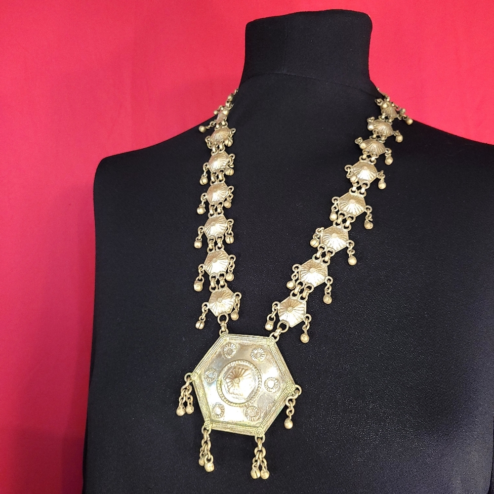 Moroccan / Eastern Statement Necklace - image 1